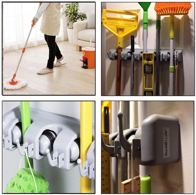 Brooms And Toiletries Organizer.