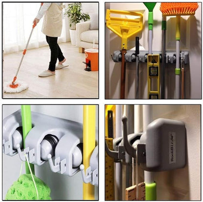 Brooms And Toiletries Organizer.