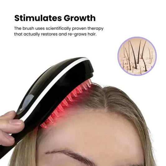 Electric Massage Comb For Hair Loss Prevention And Scalp Stimulation Electric Scalp Massager for hair growth Hair Oil Applicator