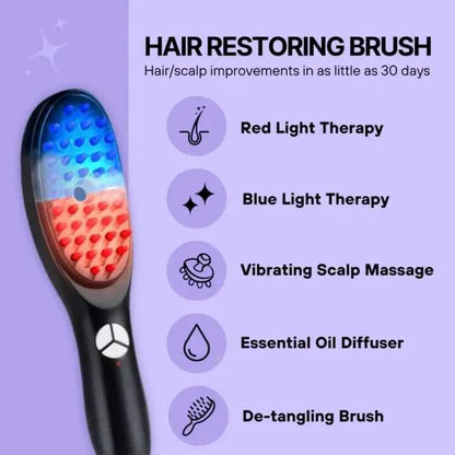 Electric Massage Comb For Hair Loss Prevention And Scalp Stimulation Electric Scalp Massager for hair growth Hair Oil Applicator
