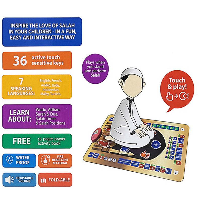 Prayer Mat for Children Education