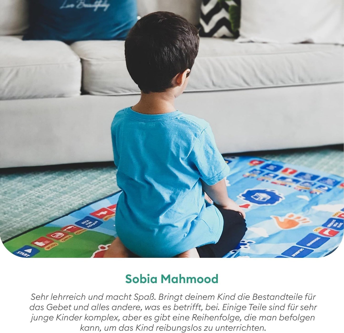 Prayer Mat for Children Education